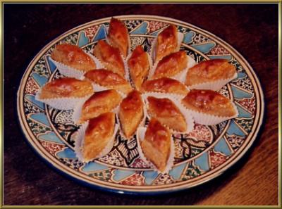 Baklawa - Mandelgebäck mit Teigblättern - Familienrezept aus Tunesien